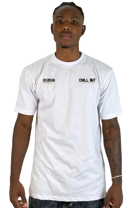Camiseta Blanca Chill Out Alto Gramaje