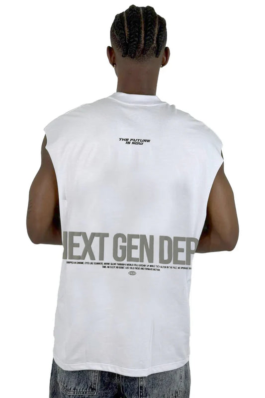 Camisilla Blanca The Future Is Now Alto Gramaje