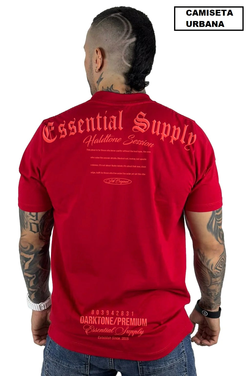 Camiseta Essential Supply Roja
