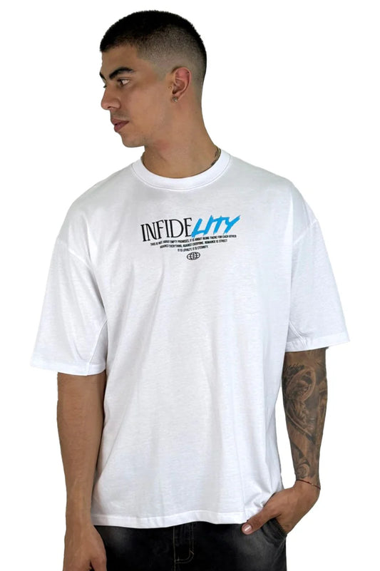 Oversize Blanca Infidelity Alto Gramaje