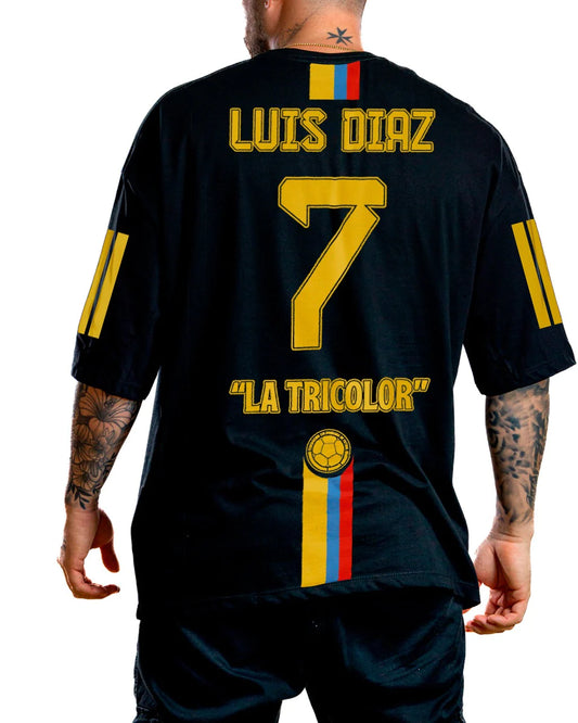 Oversize Luis Diaz Negra (ALTO GRAMAJE) Sport