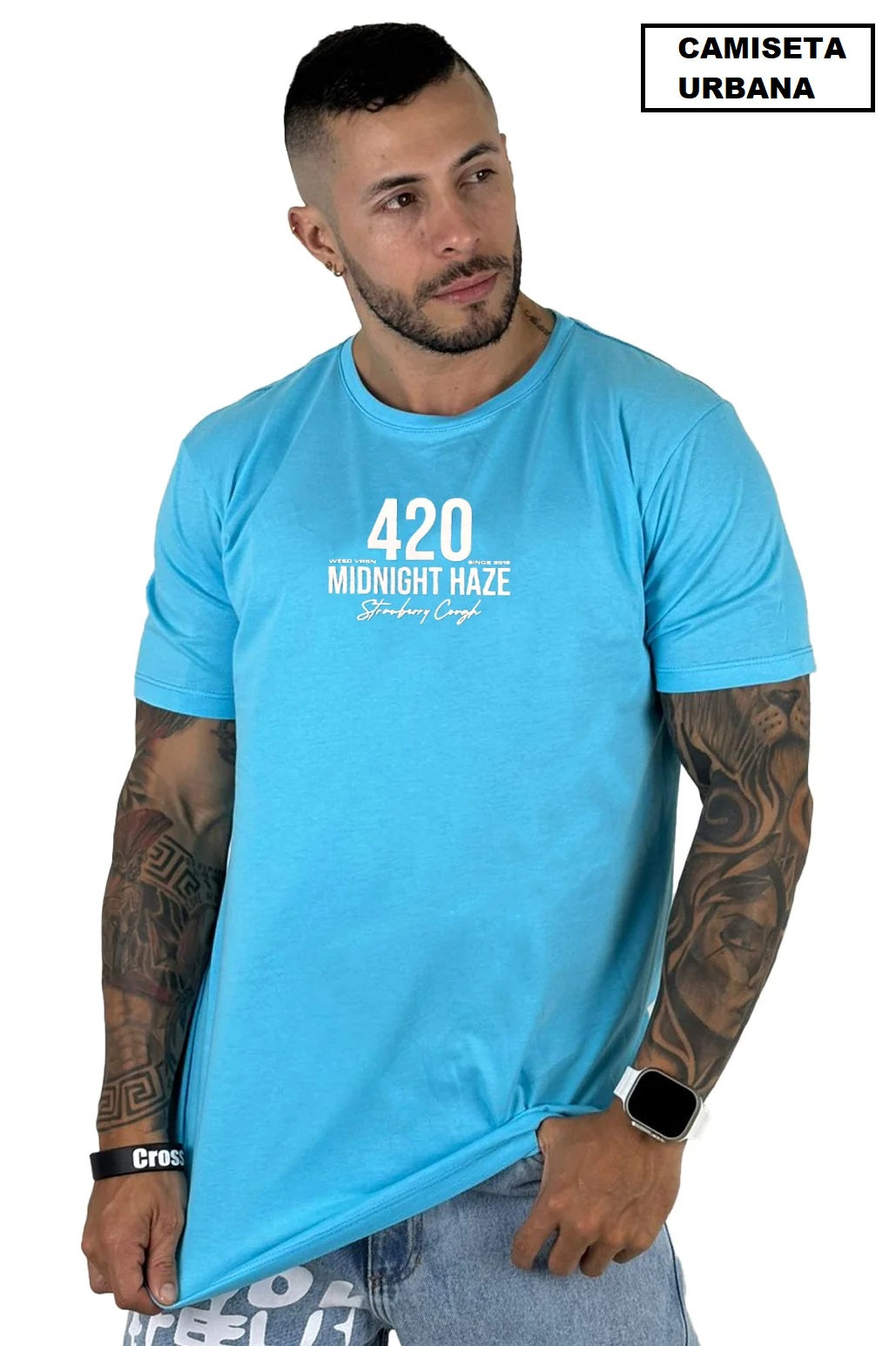 Camiseta Midnight Haze Azul