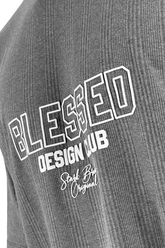 Oversize Blessed Desing Club Texturizada