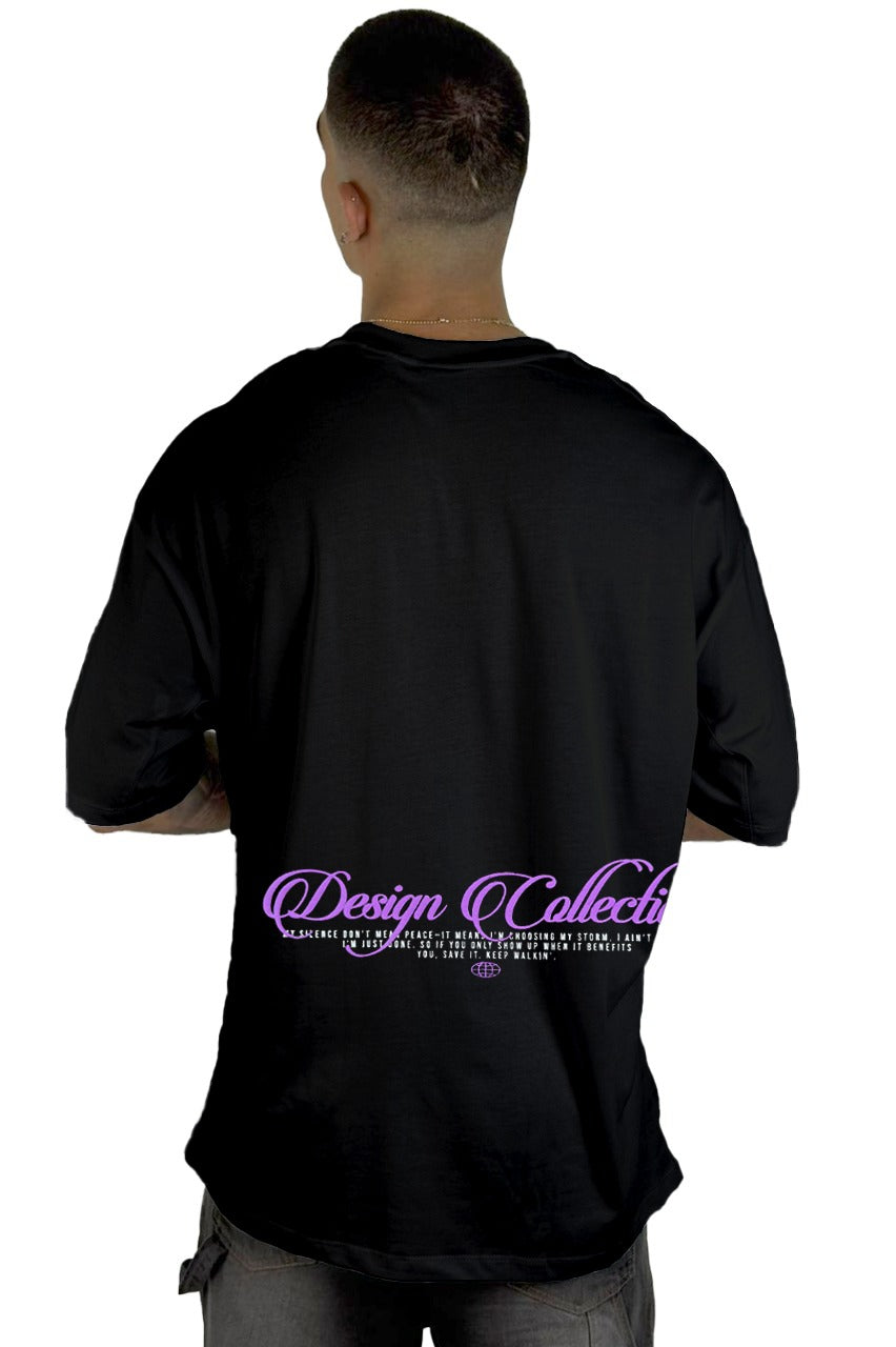 Oversize Negra Limited Drop Alto Gramaje