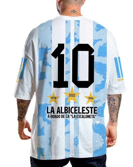 Oversize Argentina Qatar Sport