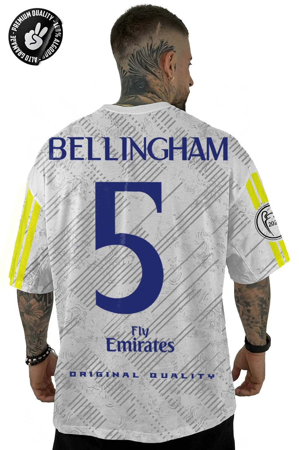 Oversize Bellingham Blanca (ALTO GRAMAJE) sport
