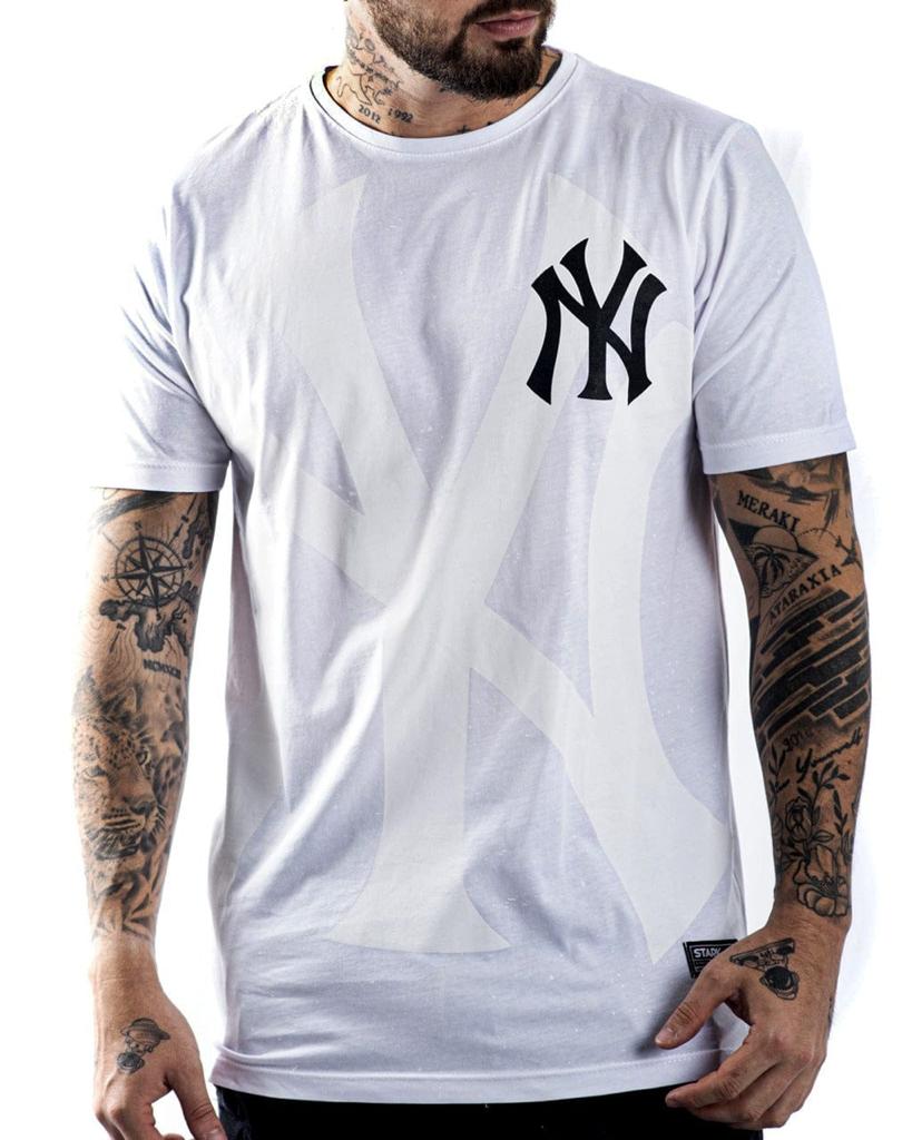 Camiseta NY Blanca Sombra