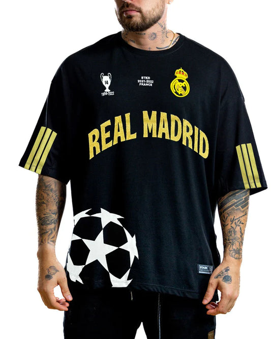 Oversize Real Madrid Negra Sport