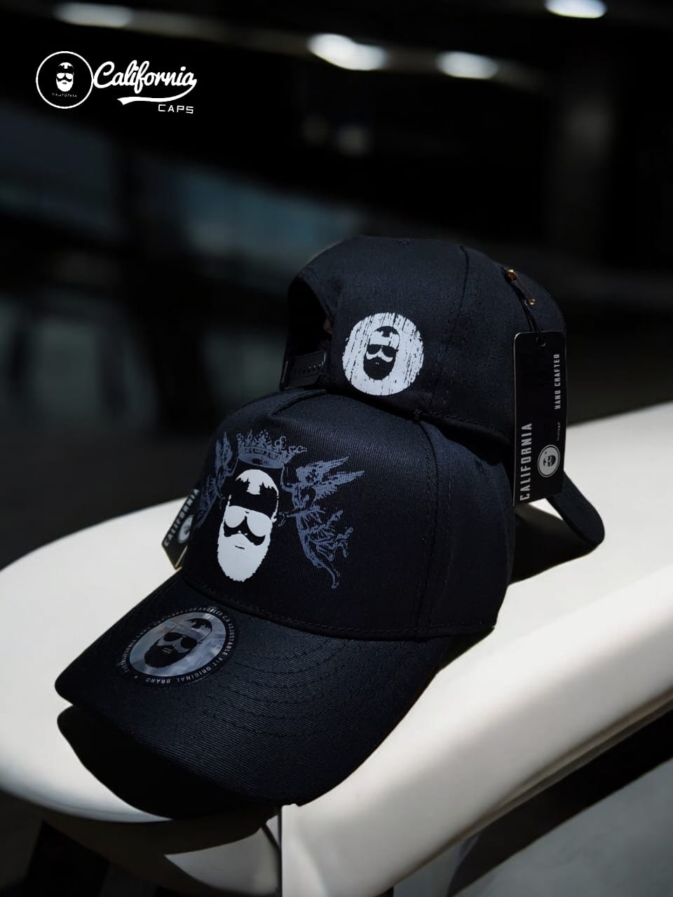 Gorra 1.1 California Angels Negra