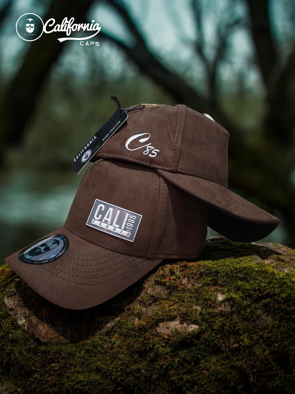 Gorra 1.1 California Gamuzada Chocolate