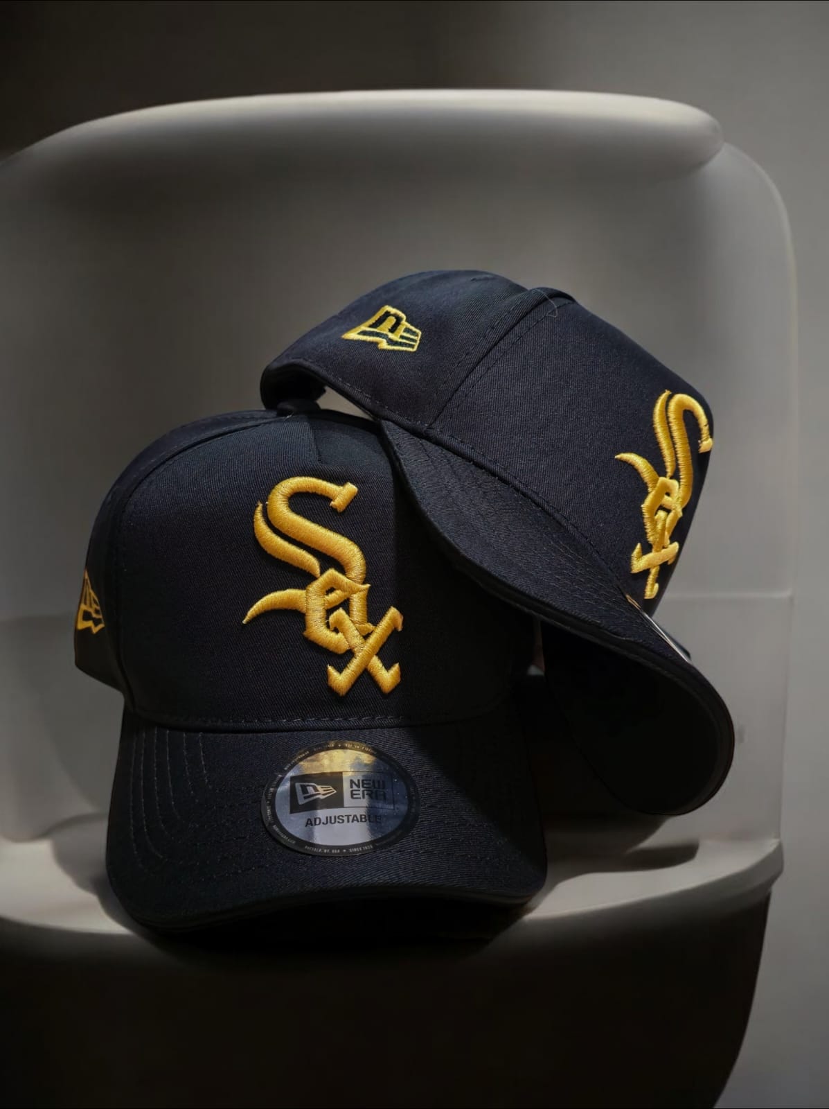 Gorra 1.1 Sox Negra Dorada