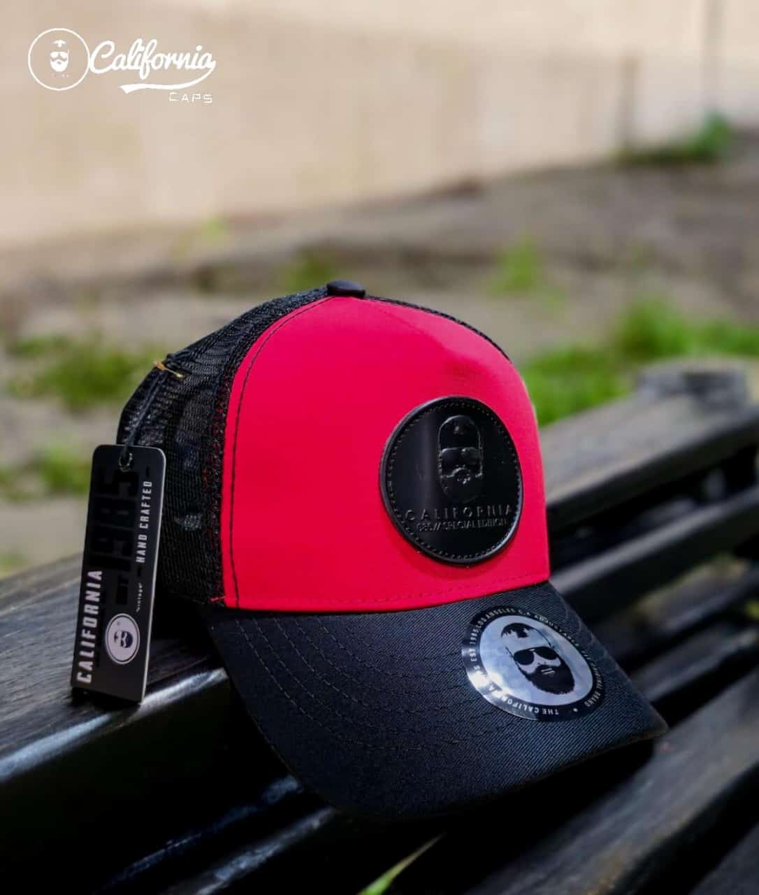 Gorra 1.1 California Roja Logo