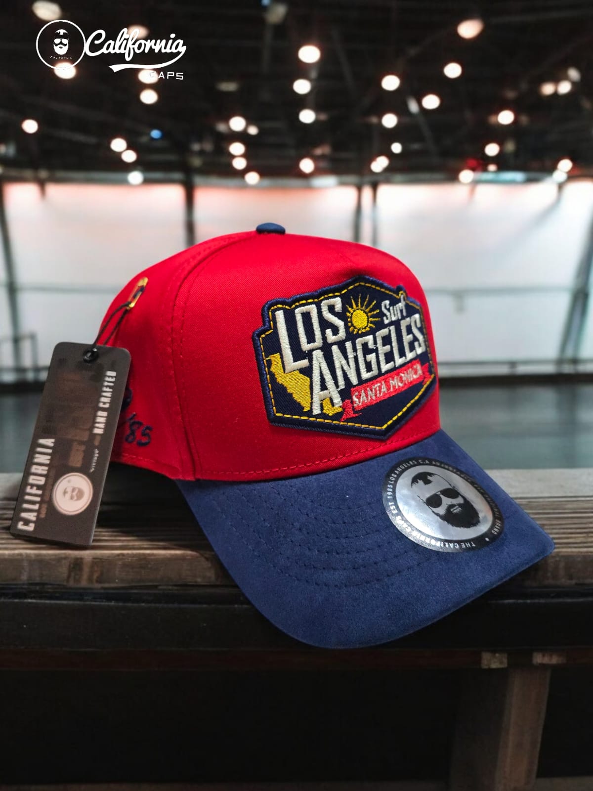 Gorra 1.1 California Los Angeles Roja
