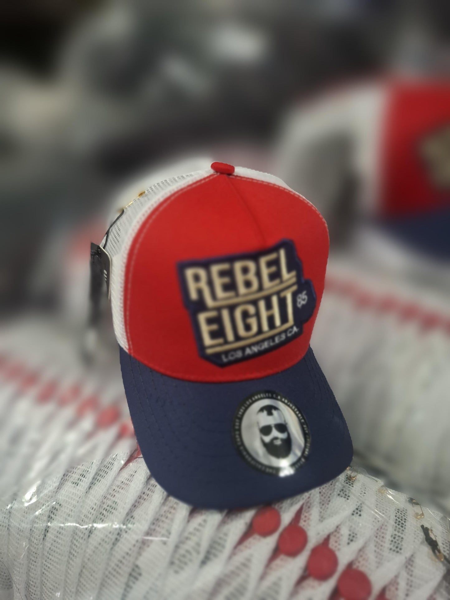 Gorra 1.1 California Rebel Eight Malla