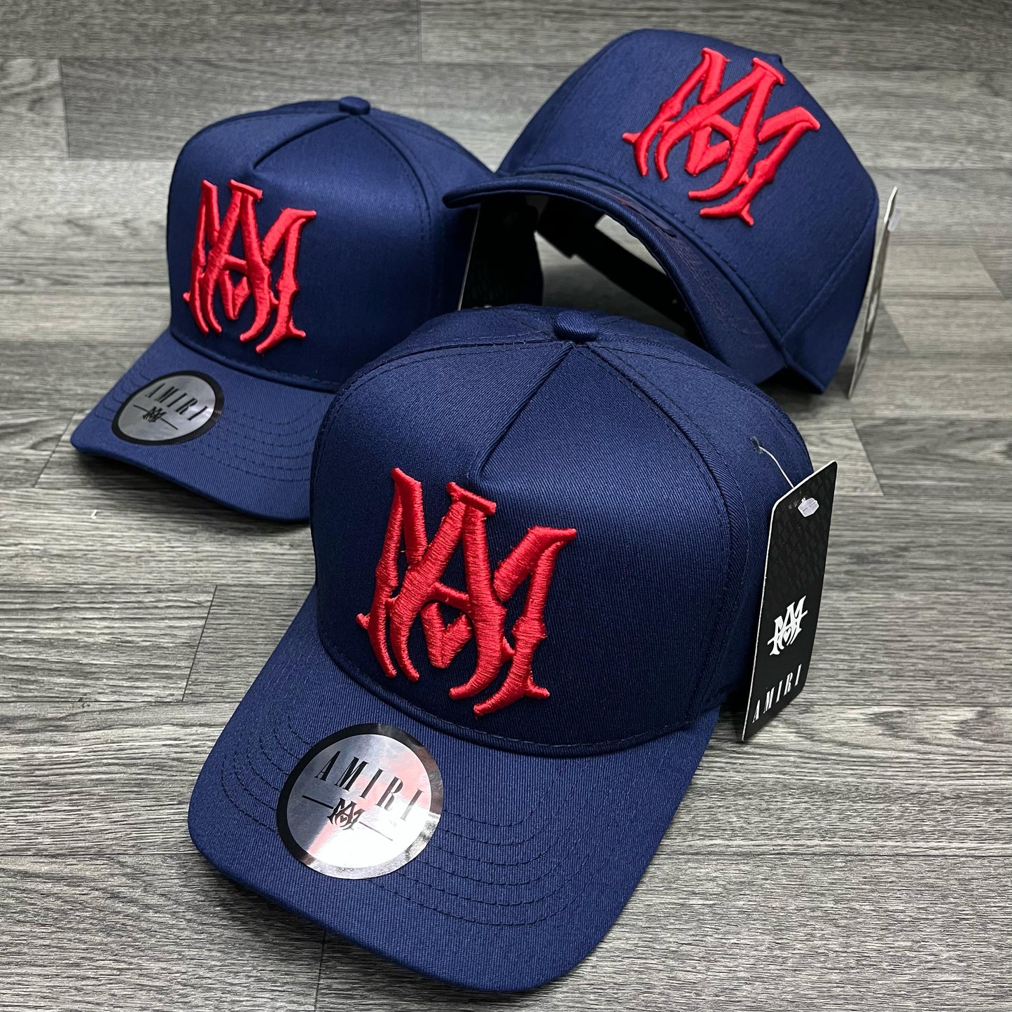 Gorra Premium Amiri Azul