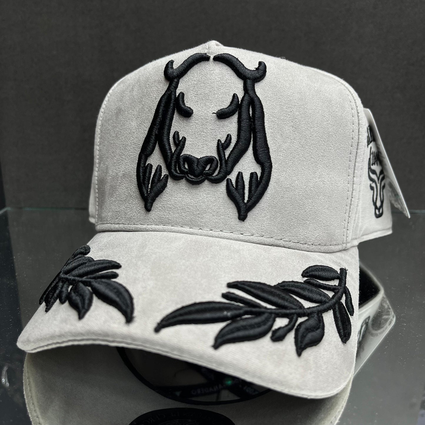 Gorra Especial 2 Ganadera Gris Hojas