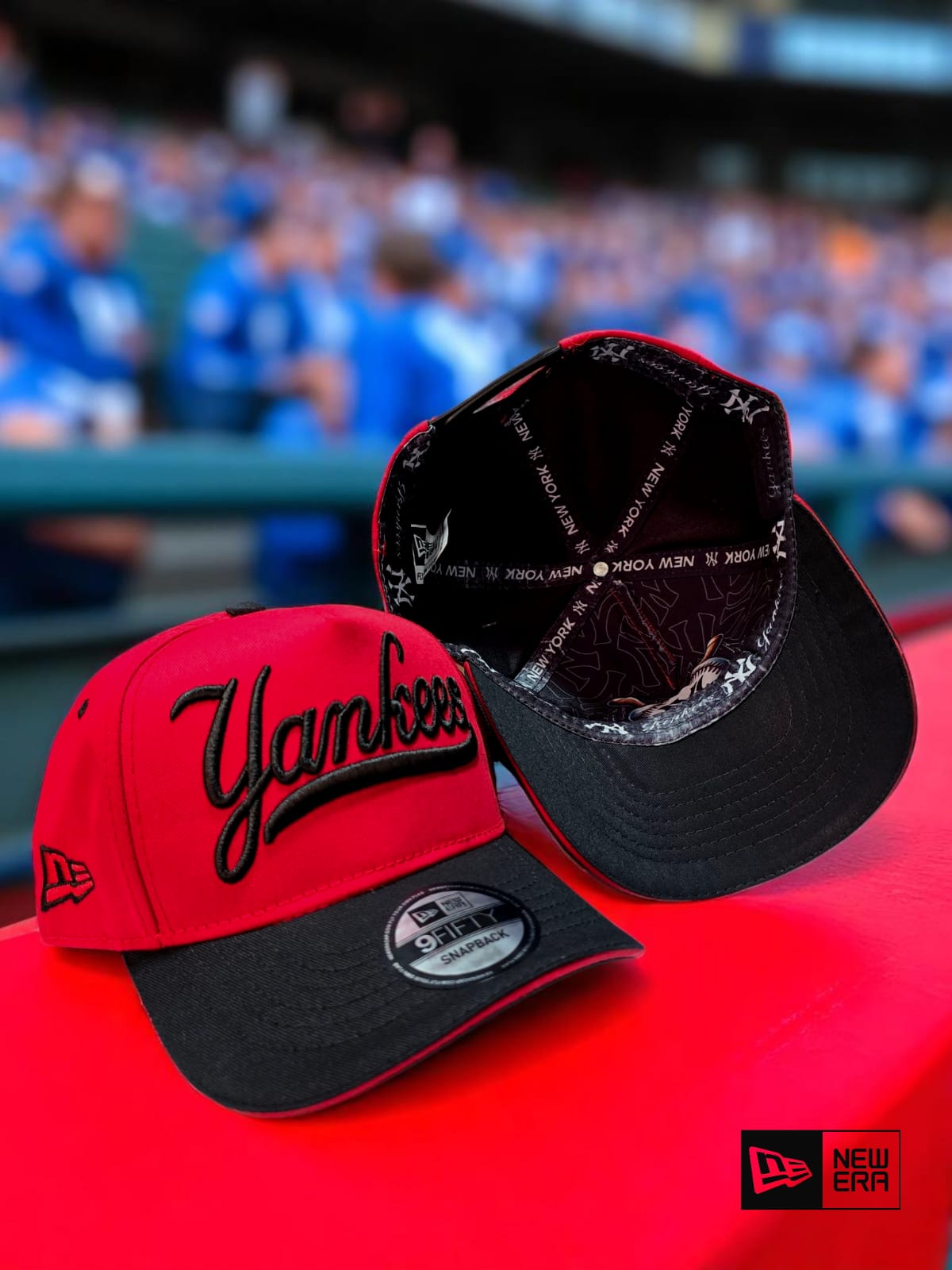 Gorra Premium Yankees Roja