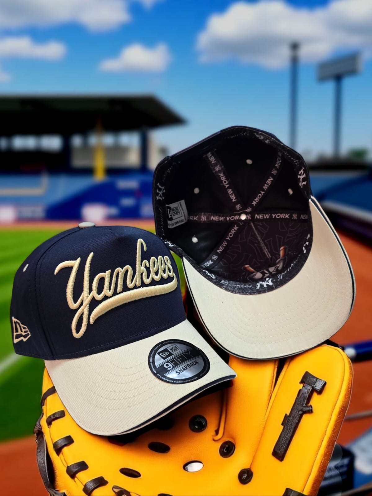 Gorra Premium Yankees Turqui