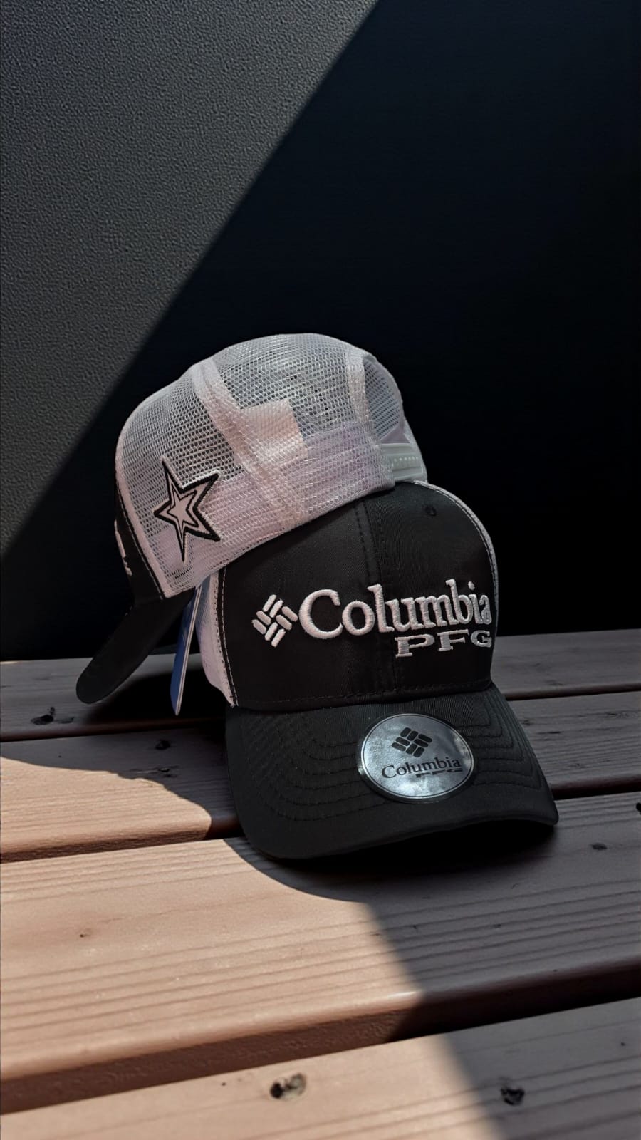 Gorra Premium Columbia Dou/Malla
