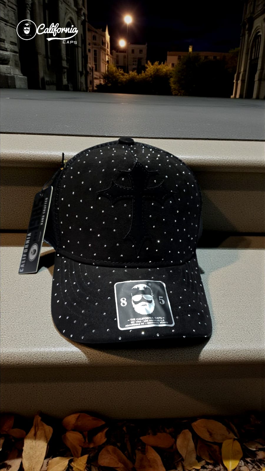 Gorra 1.1 Cruz Perlas Malla