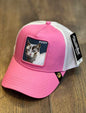 Gorra 1.1 Goorin Rosada Pussy (Malla)