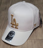 Gorra 1.1 L.A Blanca / Dorado