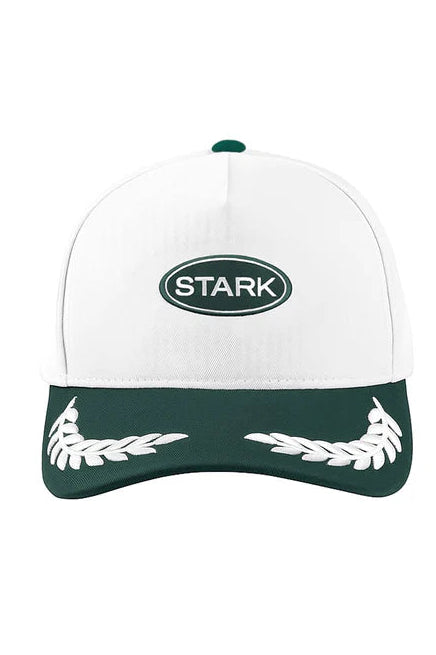 Gorra  Especial 2 Stark Blanca / Vicera Verde