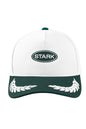 Gorra  Especial 2 Stark Blanca / Vicera Verde
