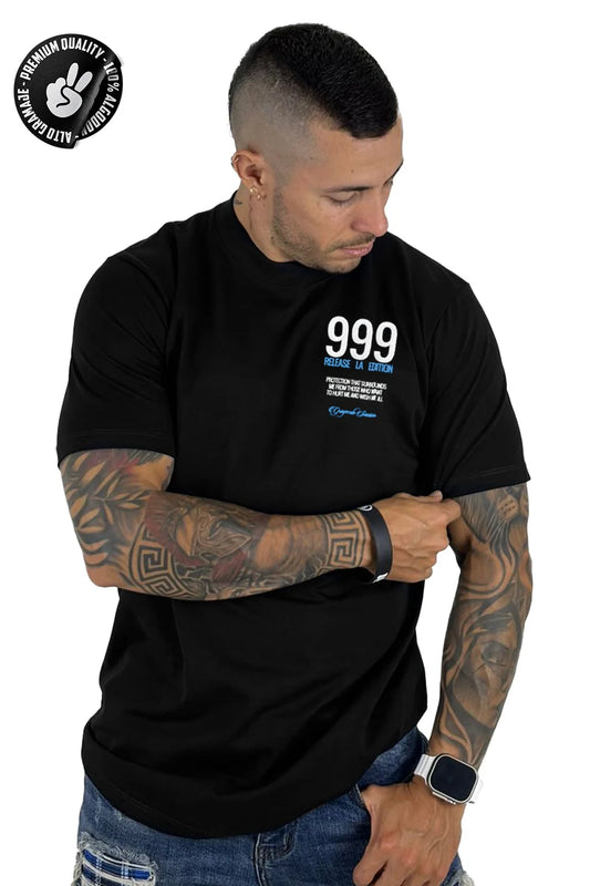 Camiseta 999 Release Negra