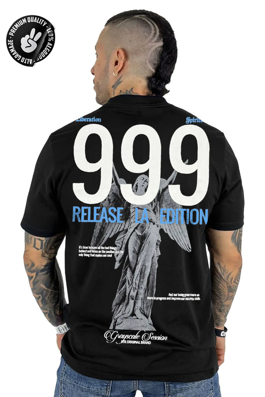 Camiseta 999 Release Negra