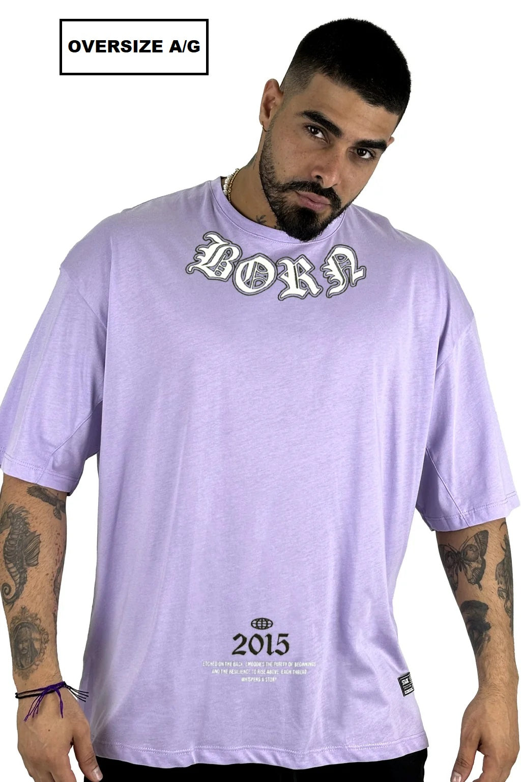 Oversize Born Lila ALTO GRAMAJE