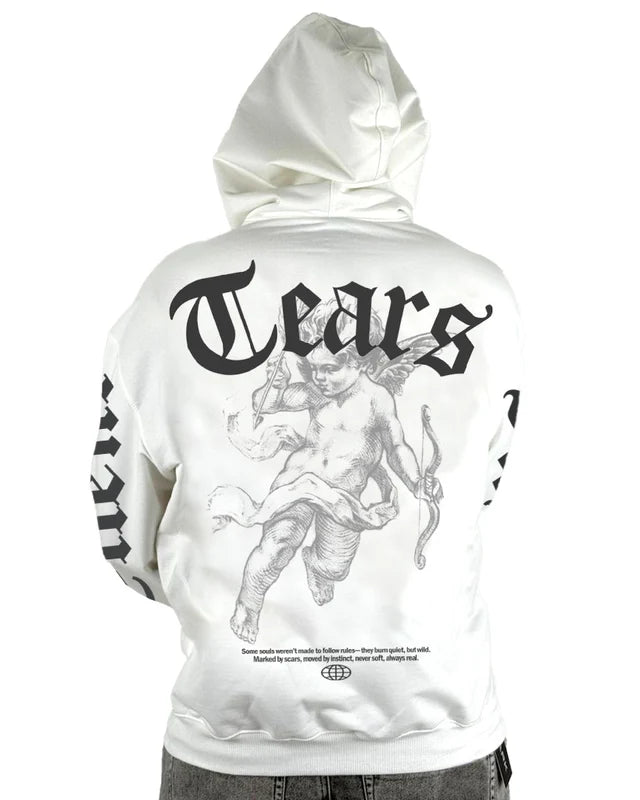 Buzo Crema Silent Tears Capucha