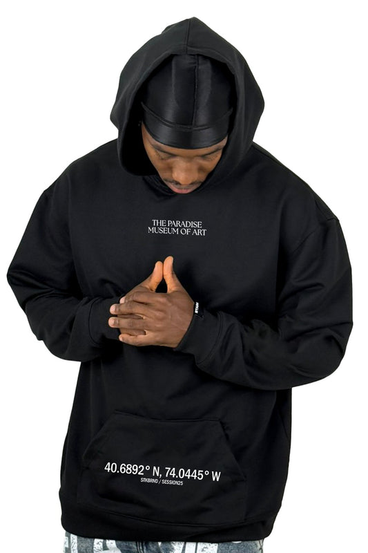 Buzo Negro Capucha The Paradise Museum Of Art