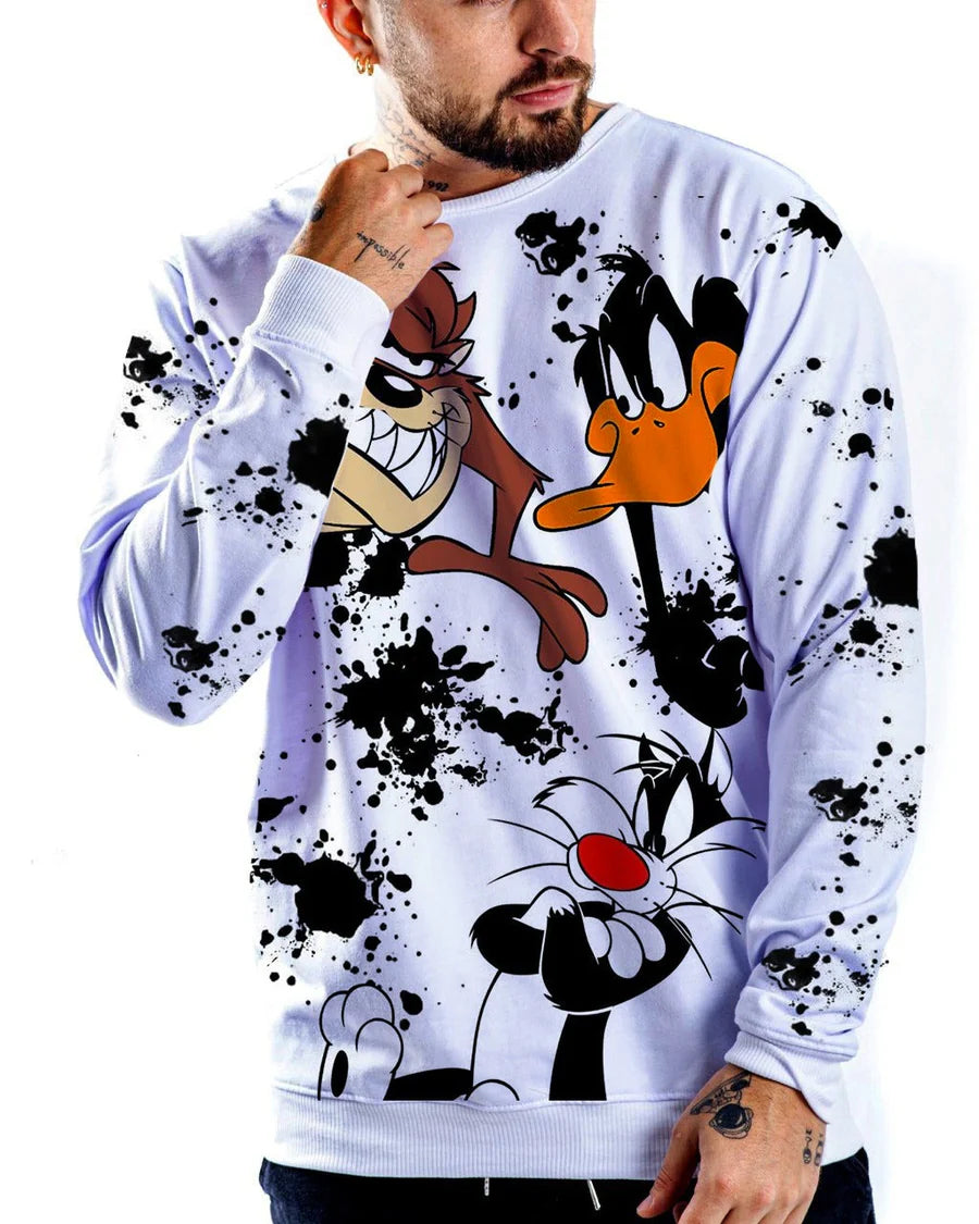 Buzo Blanco Looney Tunes