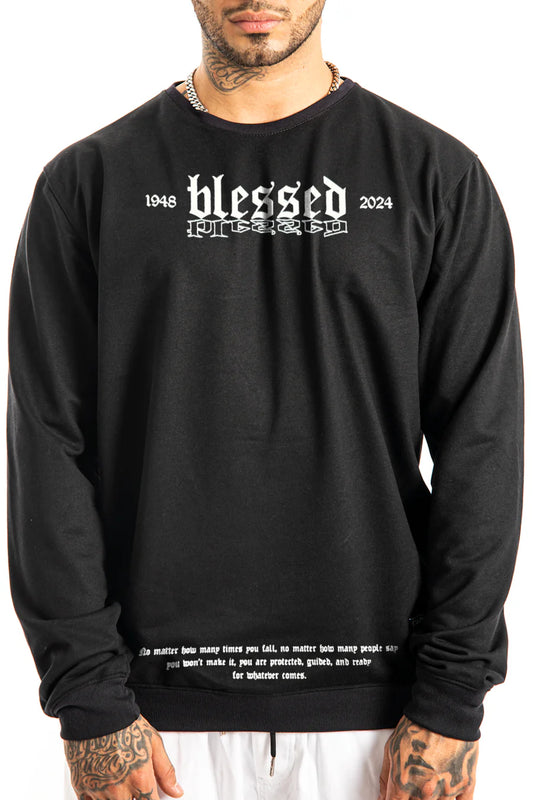 Buzo Negro Blessed