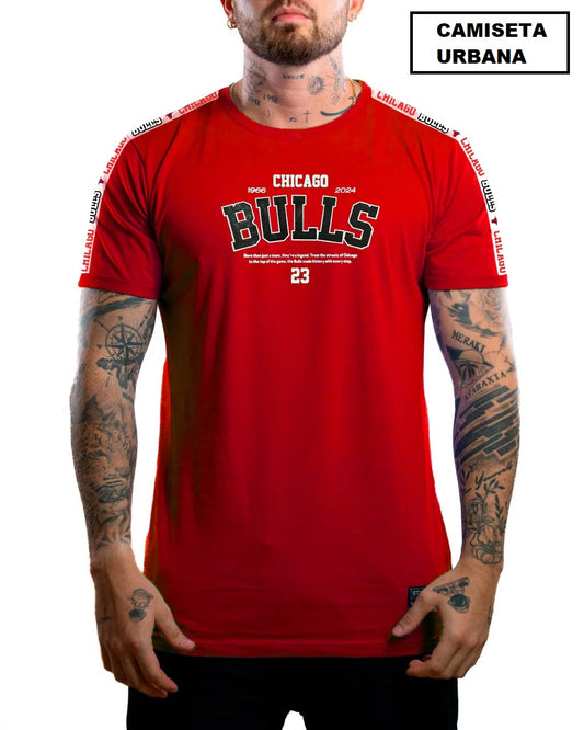 Camiseta Chicago Bulls Roja