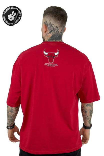 Oversize Chicago Roja ALTO GRAMAJE