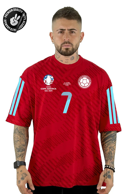 Oversize Luis Diaz Roja ALTO GRAMAJE Sport