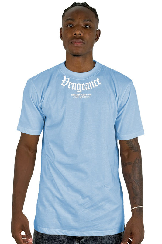 Camiseta Azul Dengeance Alto Gramaje