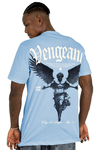 Camiseta Azul Dengeance Alto Gramaje