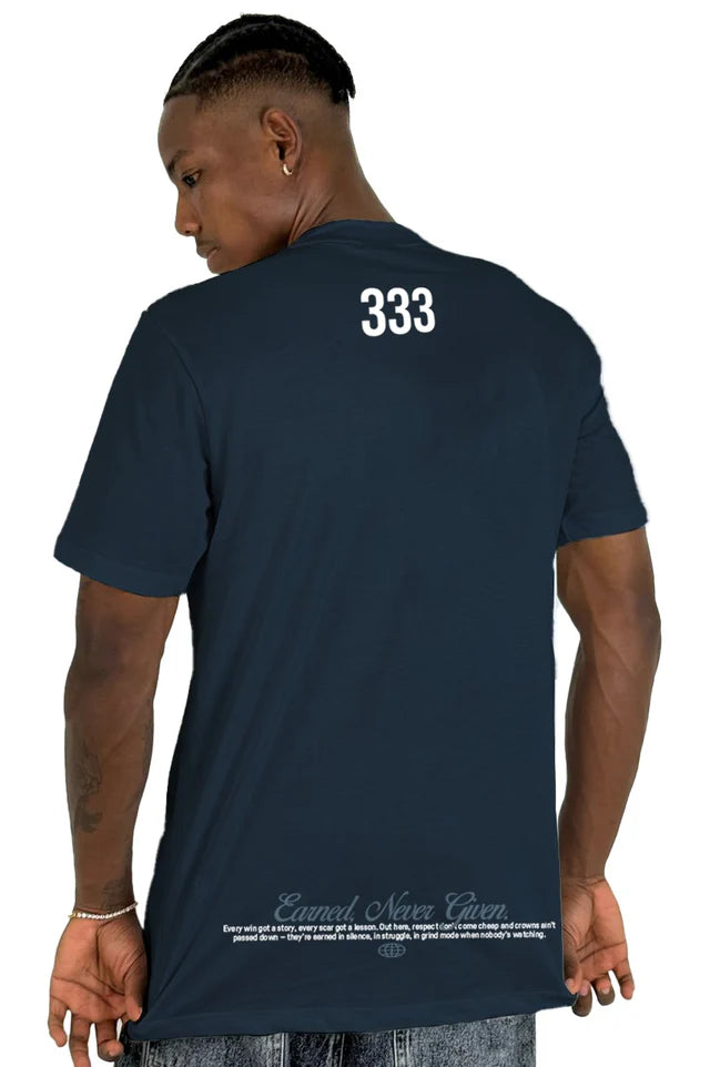 Camiseta Azul Oscuro Champions Club 333 Alto Gramaje