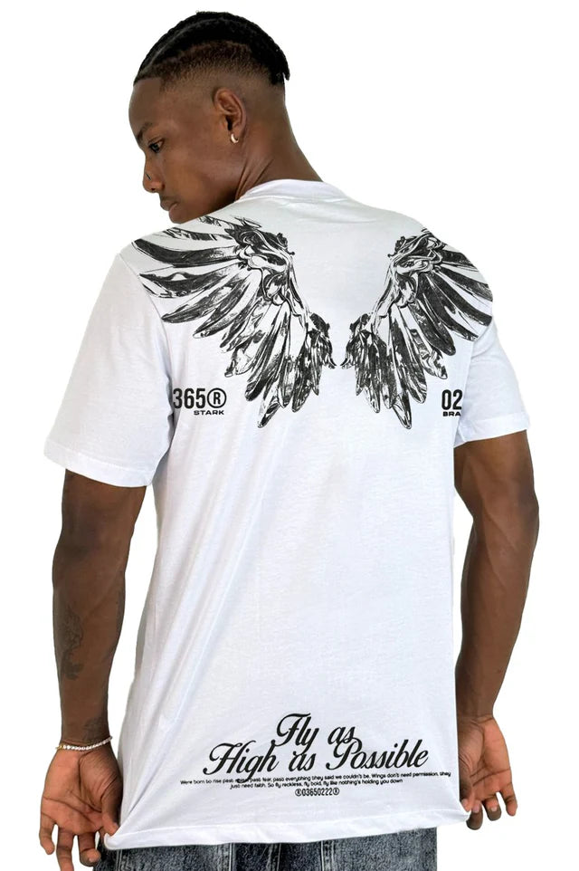 Camiseta Blanca High As Possible Alto Gramaje