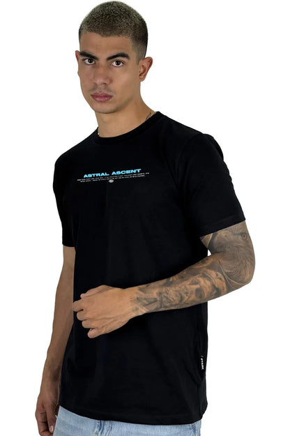 Camiseta Negra Atral Ascent Alto Gramaje