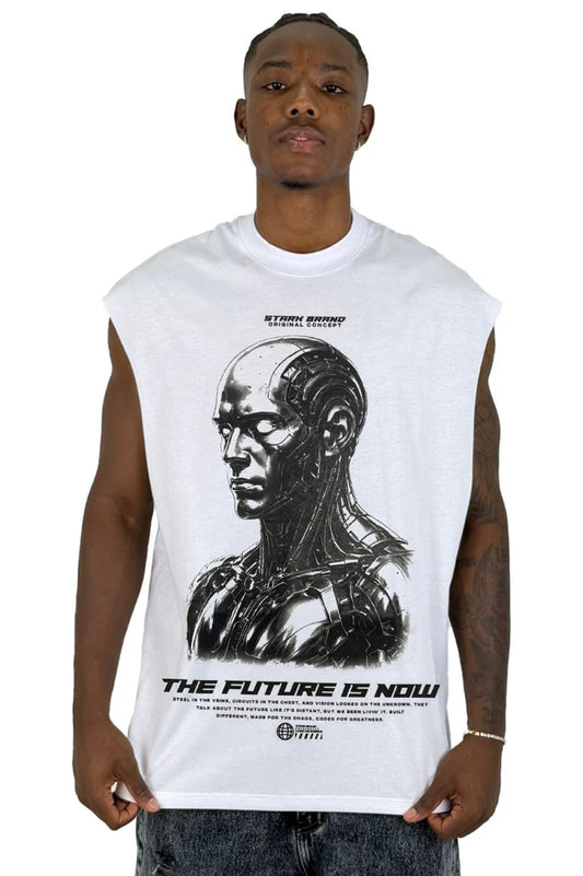 Camisilla Blanca The Future Is Now Alto Gramaje