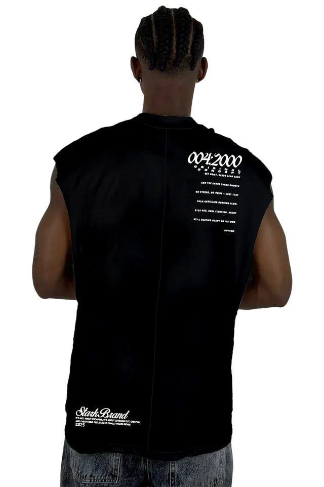 Camisilla Negra 4:20 Alien Alto Gramaje