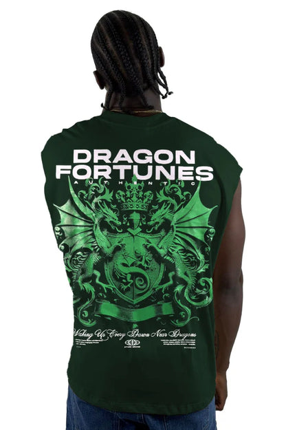 Camisilla Verde Dragon Fortunes Alto Gramaje