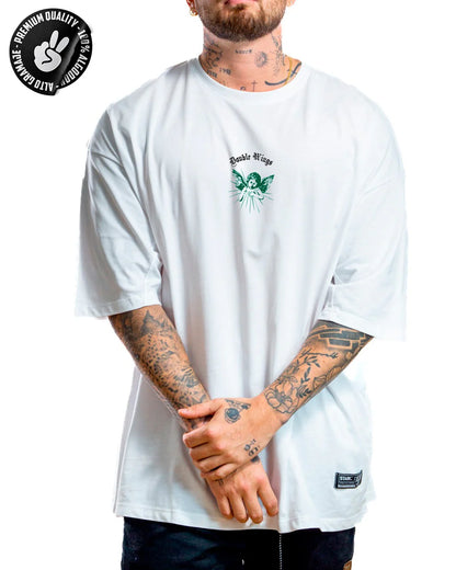 Oversize Dark Angel Blanca ALTO GRAMAJE