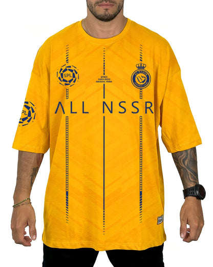 Oversize Al-Nassr Cr7 Amarillo Sport