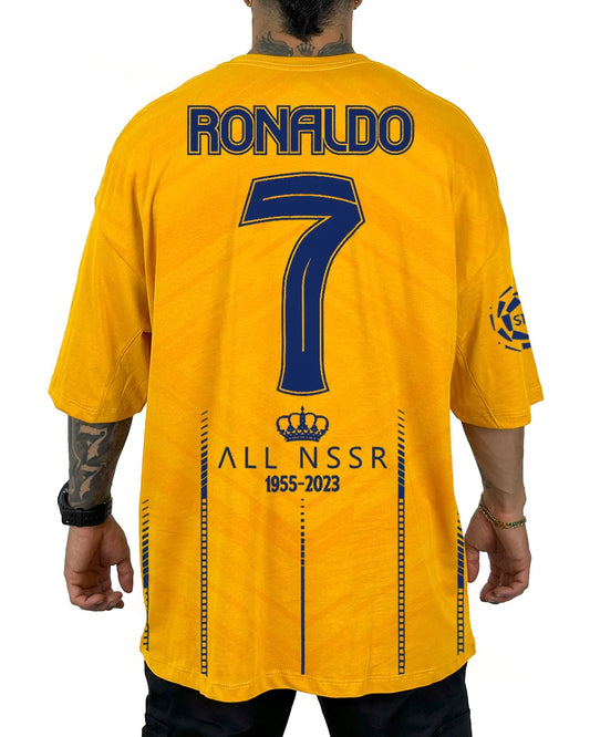 Oversize Al-Nassr Cr7 Amarillo Sport