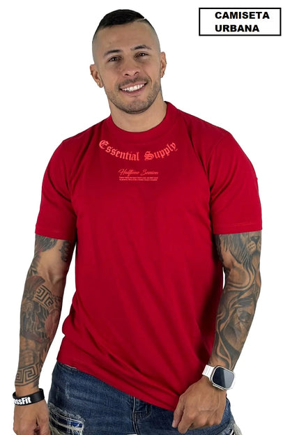 Camiseta Essential Supply Roja